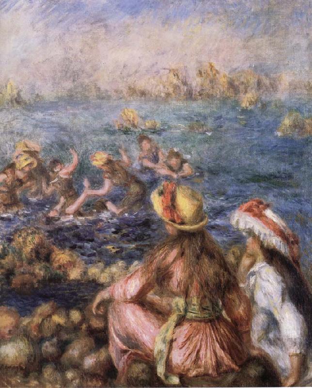 Pierre-Auguste Renoir Baigneuses Germany oil painting art